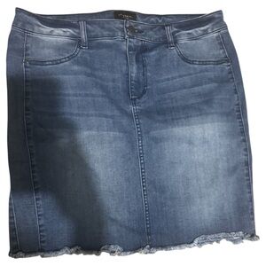 Celebrity Pink Indigo Pencil Skirt